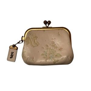 Authentic Disney X Coach Bambi Kisslock Frame Pouch/Coin Purse